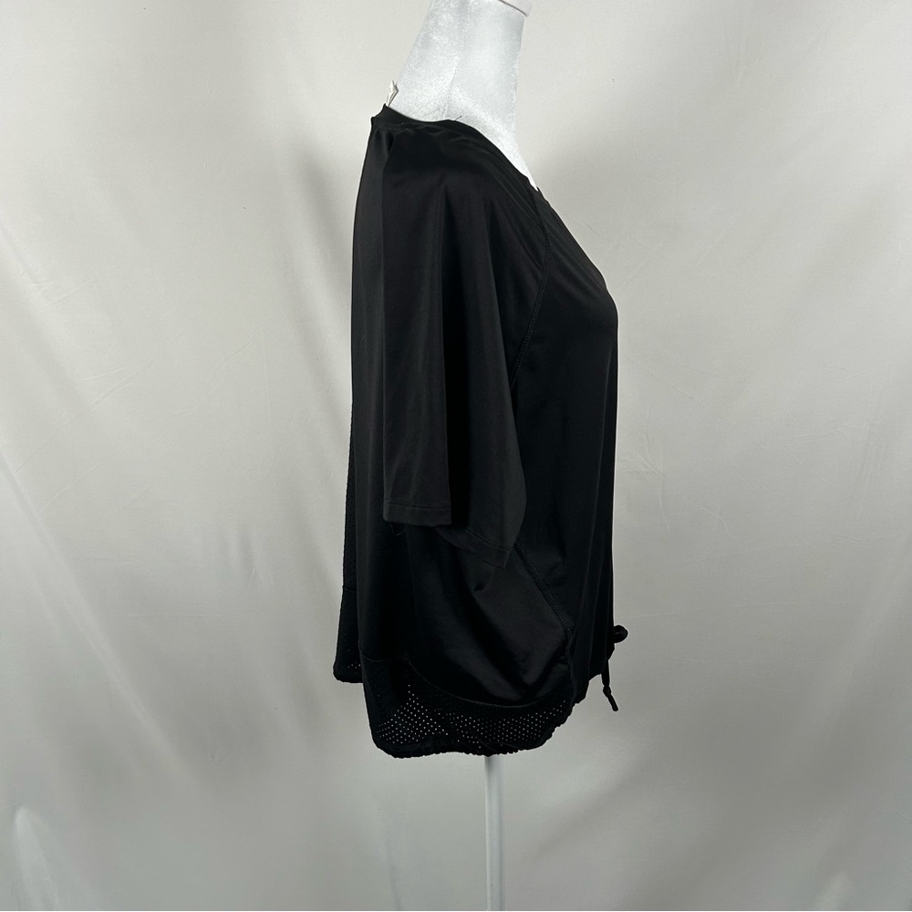 AVIA Womens Black Workout Top Size XL (16 - 18 ) - Picture 2 of 5